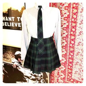 Plaid Tennis Skirt